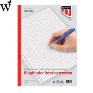 Interieur A4 23-rings geruit 10mm 100vel Multo Huismerk