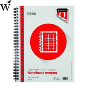 Collegeblok A4 23-gaats ruit 10mm Huismerk