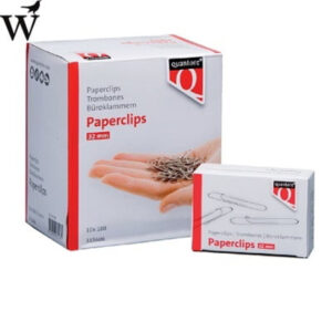 Paperclip R2 32mm klein 100 stuks per doos Huismerk