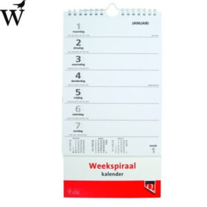 Weekspiraalkalender Huismerk 2026