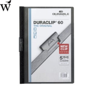 Klemmap Durable 2209 A4 6mm zwart