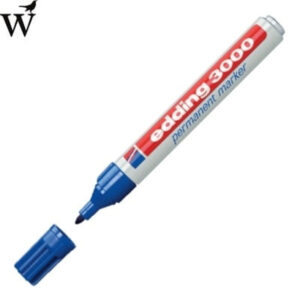 Viltstift edding 3000 rond blauw 1.5-3mm