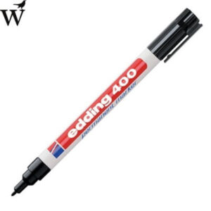 Viltstift edding 400 rond zwart 1mm