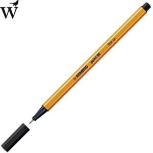 Fineliner Stabilo Point 88/46 zwart