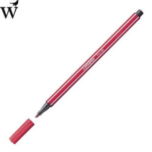 Viltstift Stabilo 68/50 donkerrood