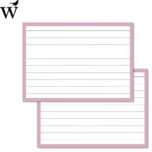 Flashcards lila gelinieerd A7 Wolfslag