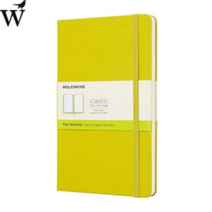 Notitieboek Moleskine large blanco Dandy Yellow Hard