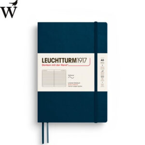 Notitieboek Leuchtturm Med. Deep Sea ruled soft cover A5