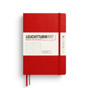 Notitieboek Leuchtturm Med Cherry dotted hard cover A5