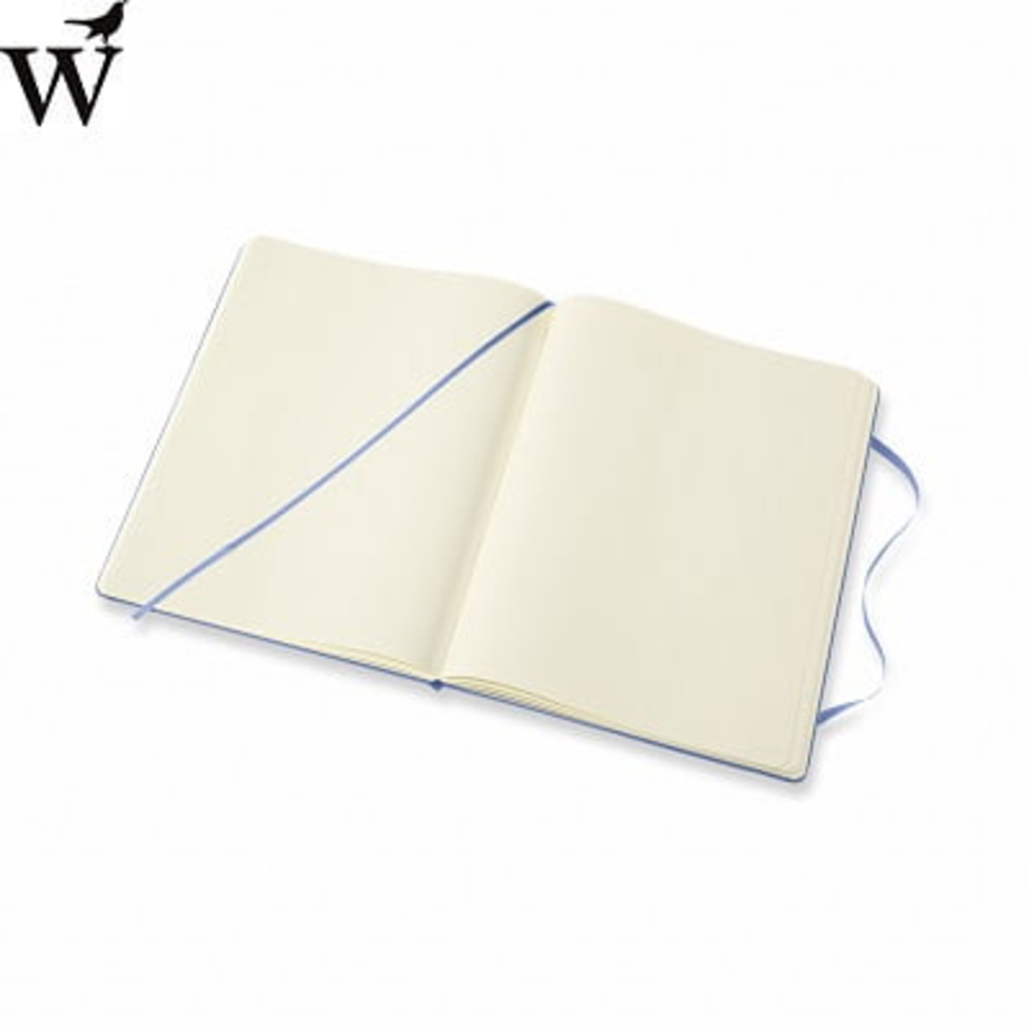 Notitieboek Moleskine xl plain Hydrangea Blue hard - Afbeelding 2