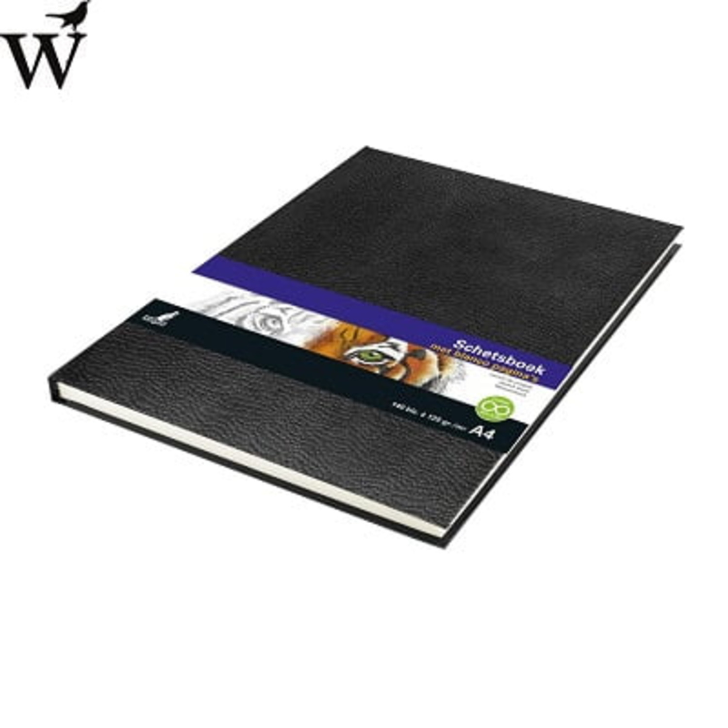 Schetsboek Kangaro Creme A4 blanco 140gr hard cover