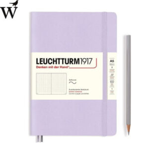 Notitieboek Leuchtturm Medium Lilac dotted soft cover A5
