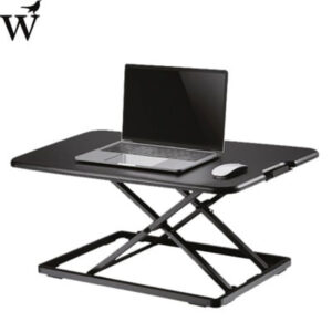 Lichtgewicht zit-sta werkplek met ultra slank design NSWS050