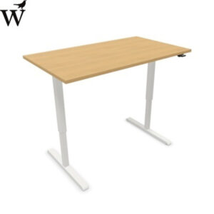 Happy Elektrisch verstelbare Zit-sta tafel 160x80cm - Wit